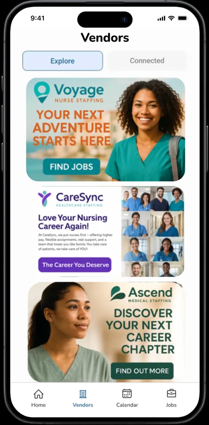 Vendor mobile preview