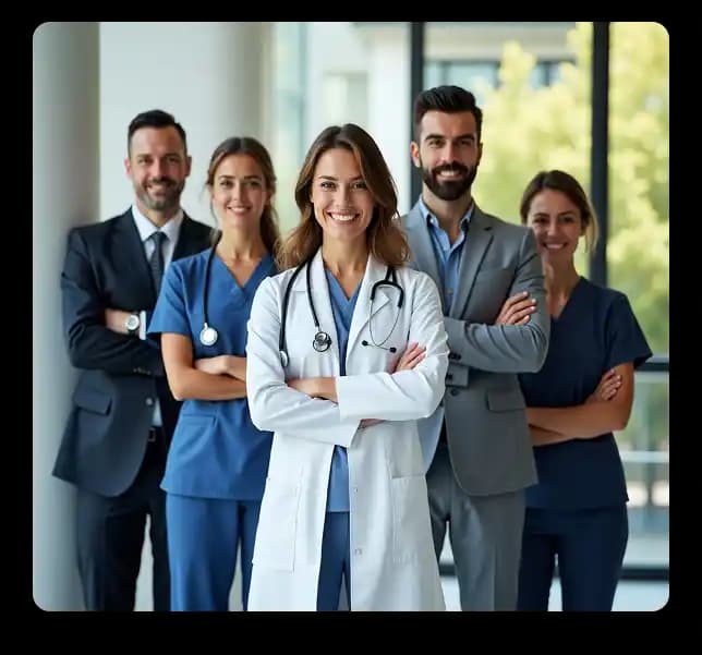 Workforce empowerment through technology illustration